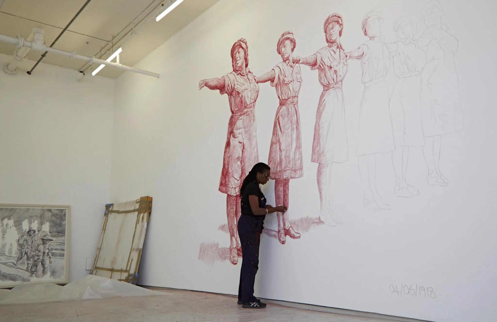 Out of the Dark installation, Drawing Room, 2017